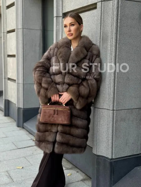 Соболиная шуба - фото 0