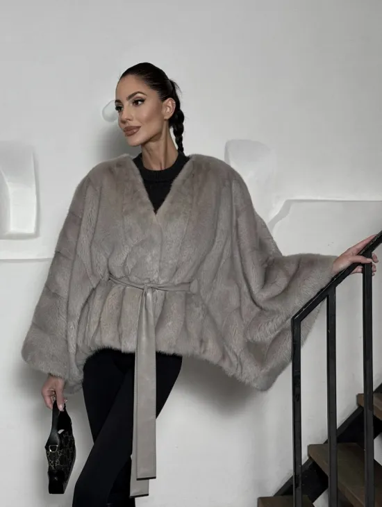 Шуба норковая натуральная короткая 