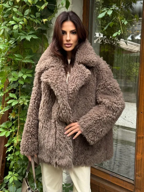 Шуба - дубленка двухсторонняя - фото 6