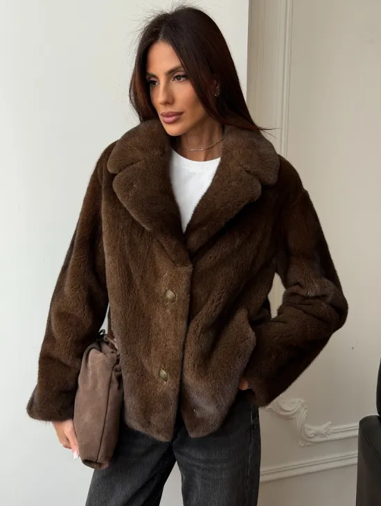 Норковый пиджак - фото 8