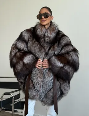 Шуба из лисы - летучая мышь - фото 10