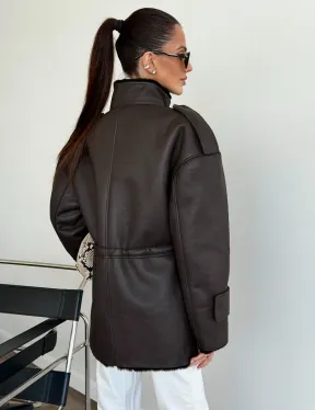 Молодёжная куртка - дублёнка - фото 7