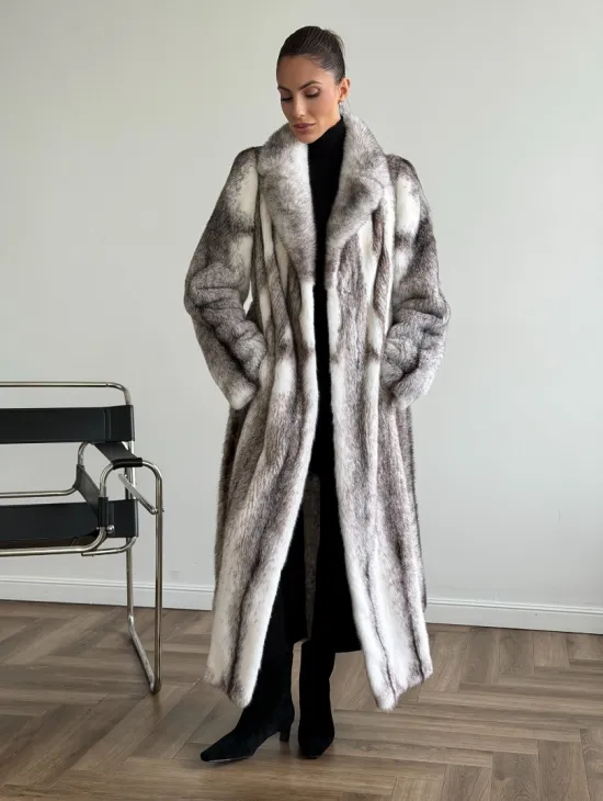 Шуба норковая - крестовка - фото 8