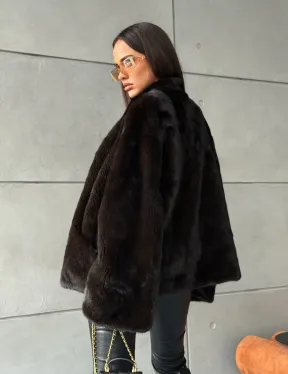 Полушубок норковый SAGA FURS - Winter 2026 - фото 10