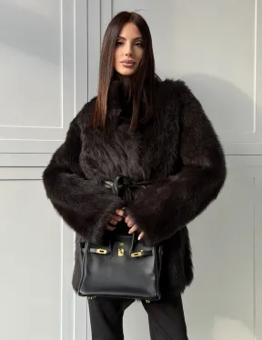 Женская дубленка из тосканы - фото 10